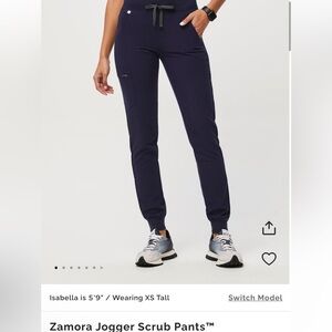 Figs Women’s Zamora Jogger Scrub Pants size small petite